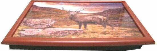 Laptray schootkussen hert deer rendier