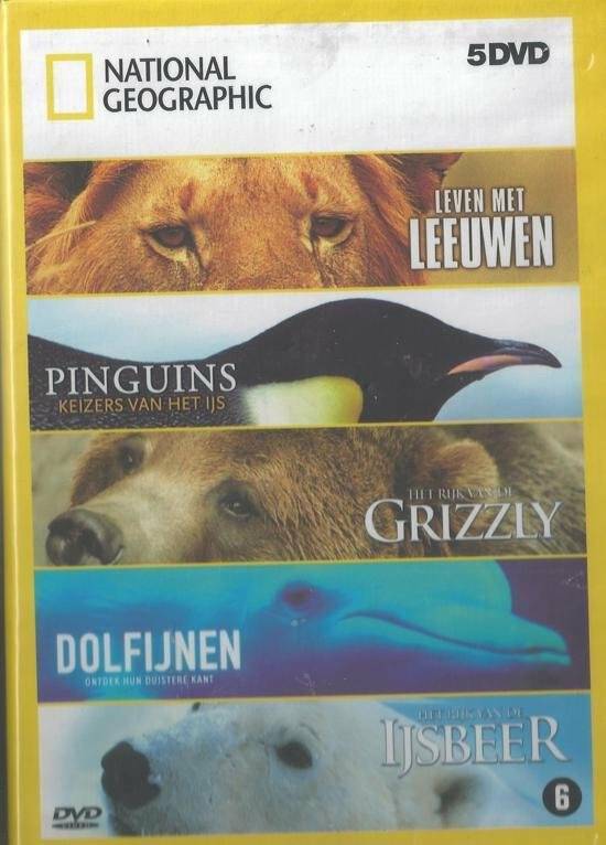 National Geographic - Dieren - 5-DVD