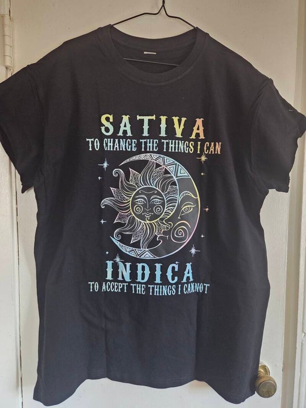 Sativa -  Black T-Shirt #247 (2XL)