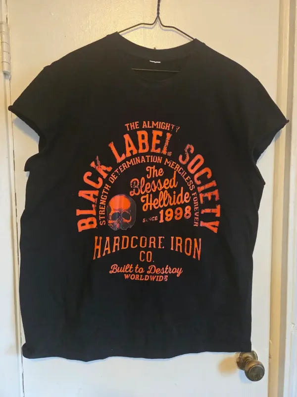 Black Label Society  - The Blessed Hell Ride 1998 Black T-Shirt #108 (XL)