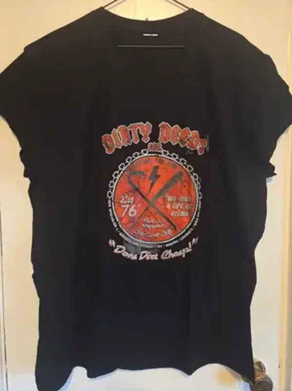 AC/DC - Dirty Deeds Black T-Shirt #239 (Size 2XL)