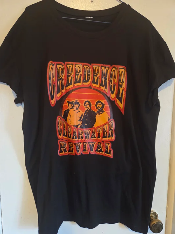 Creedence Clearwater Revival -  Black T-Shirt #115 (XL)