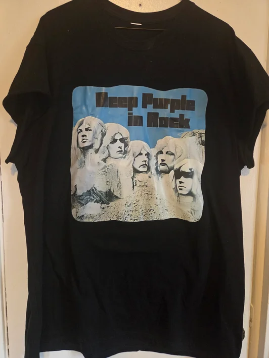 Deep Purple - In Rock Black T-Shirt #120 (2XL)