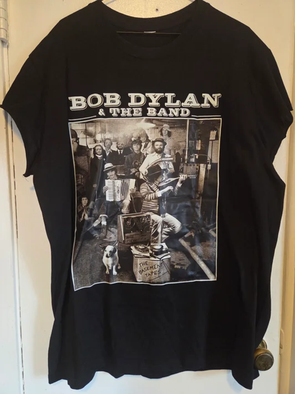 Bob Dylan and The Band -  Black T-Shirt #123 (2XL)