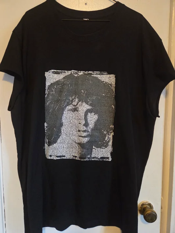 The Doors - Young Lion Black T-Shirt #126 (2XL)