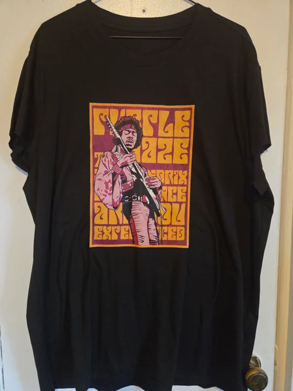 Jimi Hendrix -  Black T-Shirt #131 (XL)