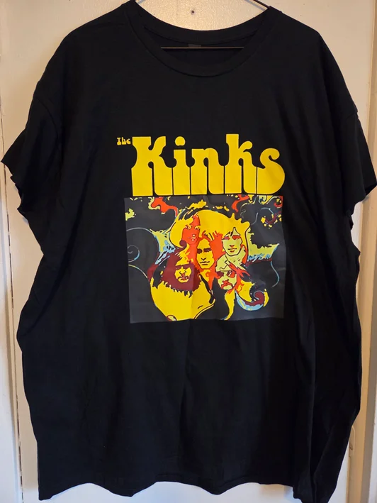 The Kinks -  Black T-Shirt #219 (2XL)
