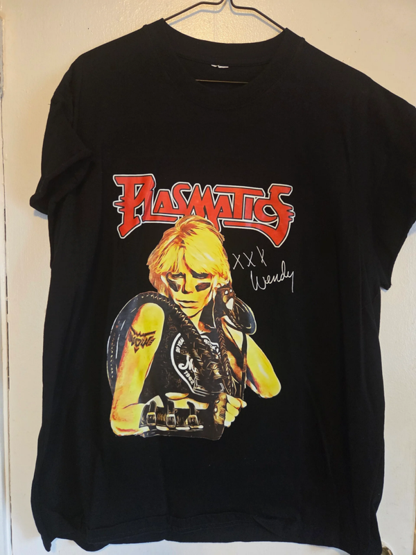 Wendy O. Williams - Plasatics Larrys Hideaway 83 Black T-Shirt #149 (2XL)