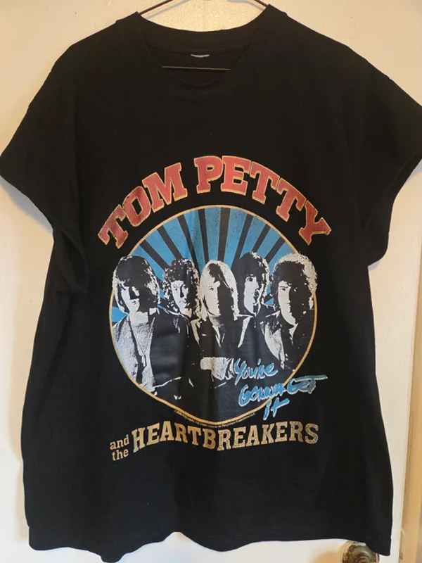 Tom Petty and the Heart Breakers -  Black T-Shirt #150 (XL)