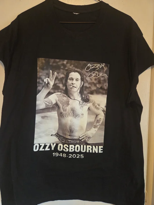 Ozzy Osbourne - Hancock Park Estate LA Black T-Shirt #155 (2XL)