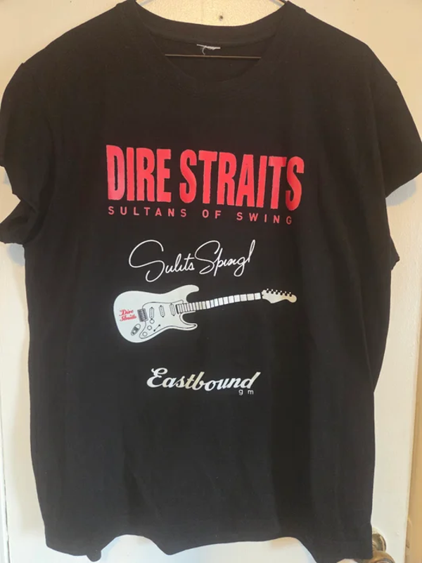 Dire Straits -  Black T-Shirt #160 (XL)
