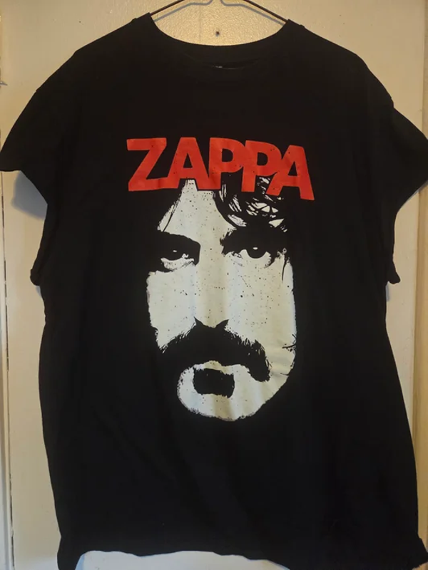 Frank Zappa - ZAPPA Black T-Shirt #182 (2XL)