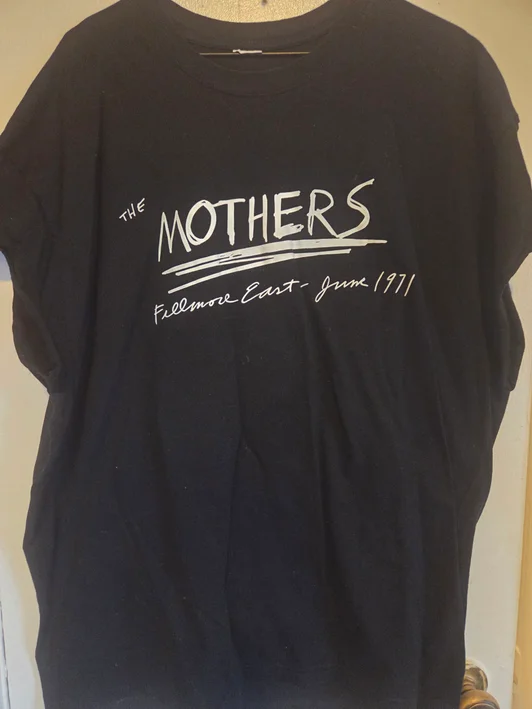 Frank Zappa - The Mothers Filmore East 1971 Black T-Shirt #183 (XL)