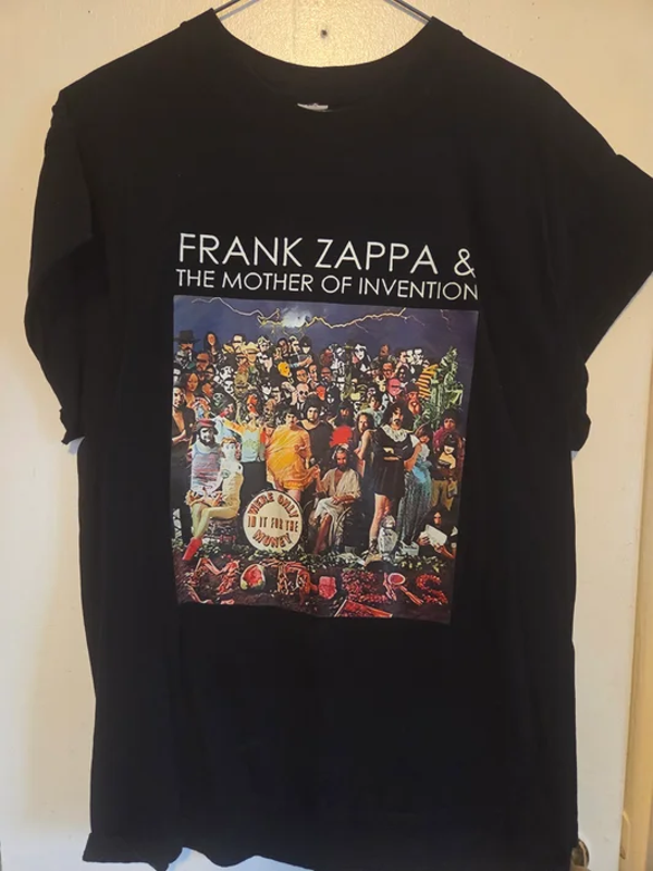 Frank Zappa - The Mothers of Invention Black T-Shirt #184 (XL)