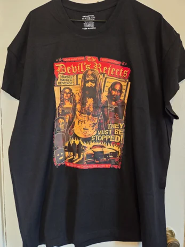 Rob Zombie - The Devils Rejects Black T-Shirt #222 (2XL)