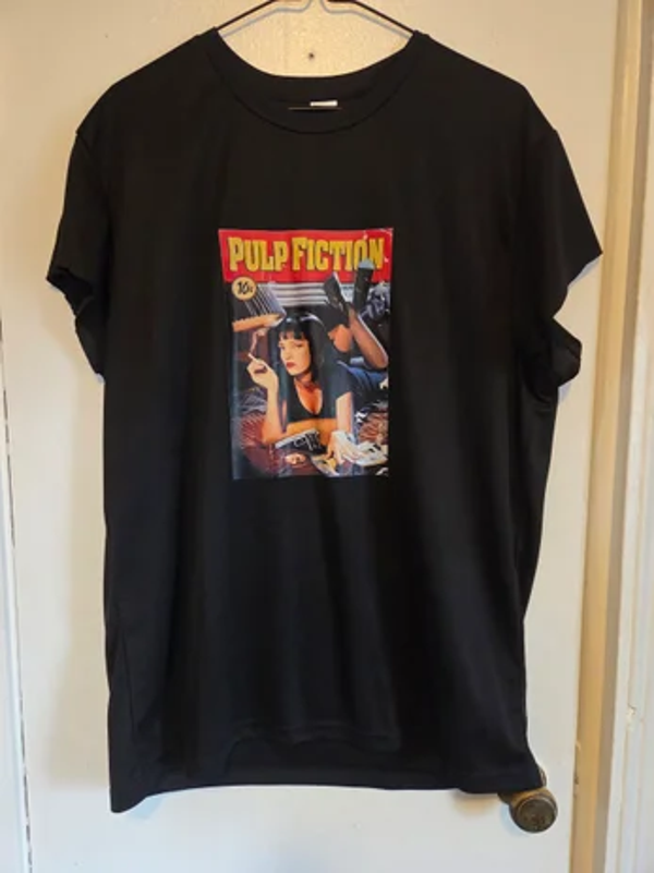 Pulp Fiction -  Black T-Shirt #256 (L)