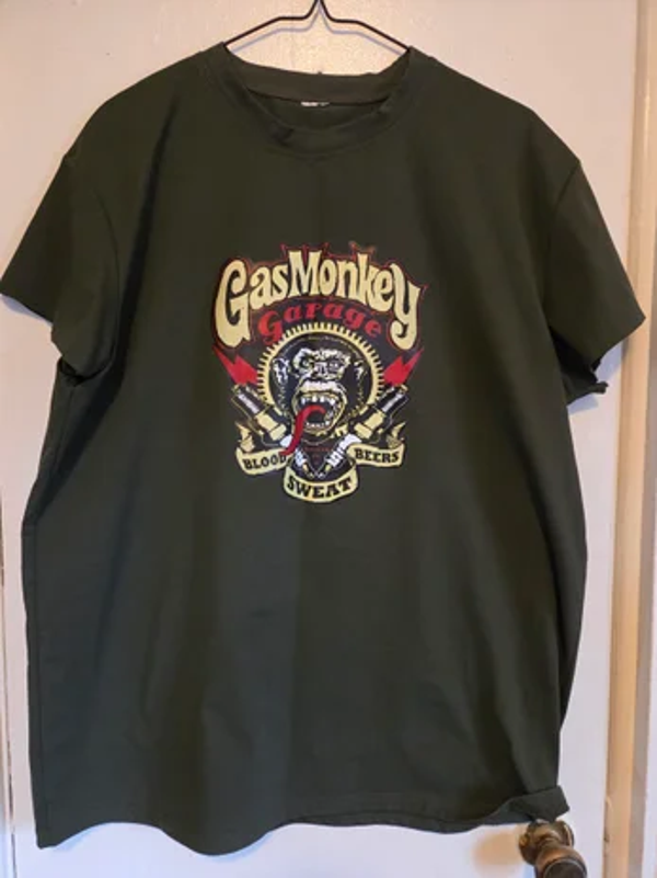 Gas Monkey -  Black T-Shirt #198 (L)