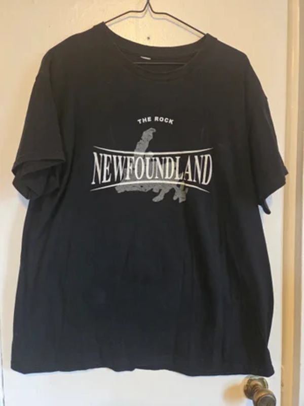 Newfoundland -  Black T-Shirt #214 (XL)