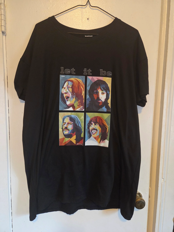 The Beatles - Let It Be Black T-Shirt #105 (2XL)