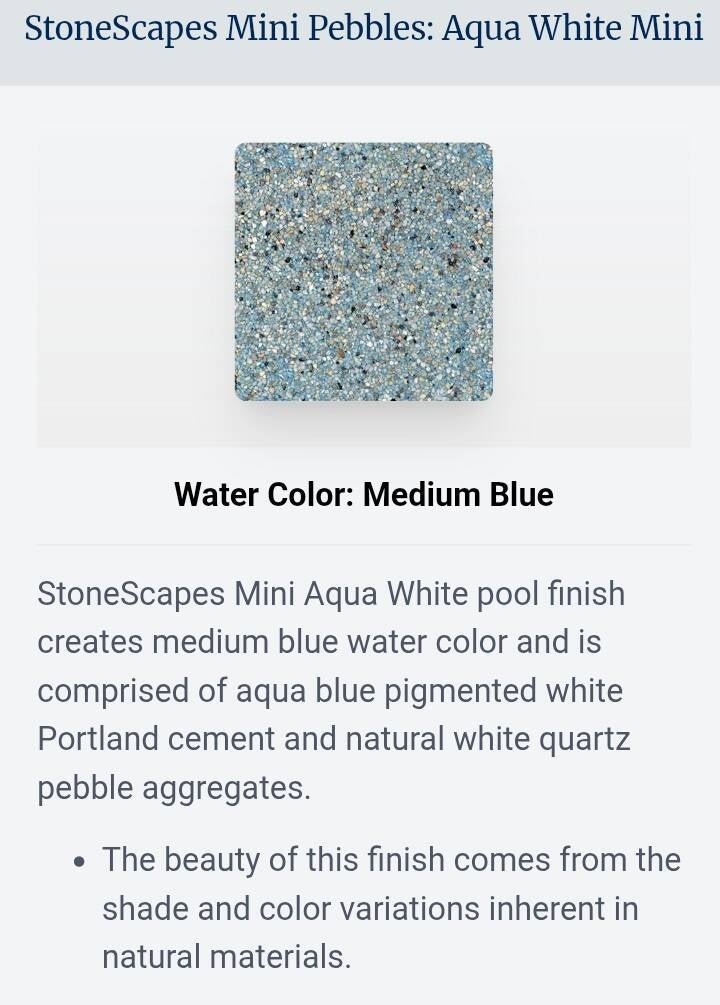 Stonescapes Mini Aqua White