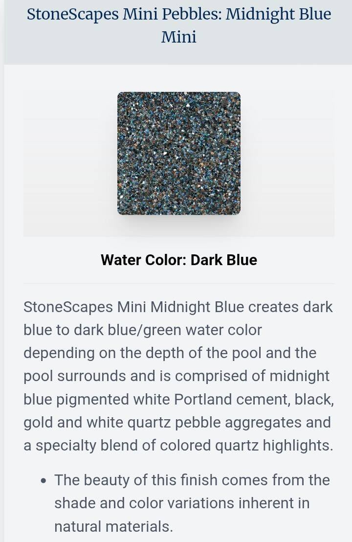 Stonescapes Mini midnight blue 