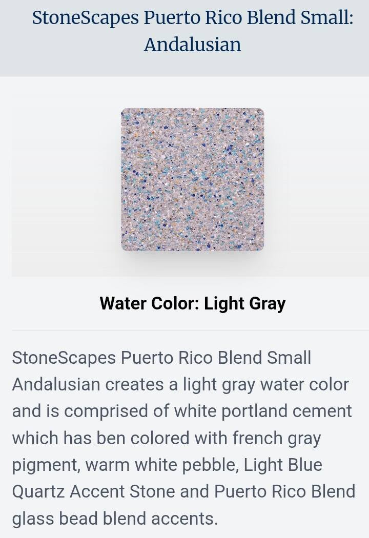 Stonescapes mini Andalusian Puerto Rico blend