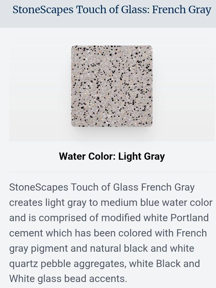 Stonescapes Touch of glass French Gray
