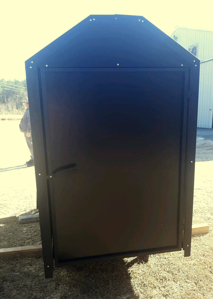 Legend Outdoof Furnace, wood stove, boiler back