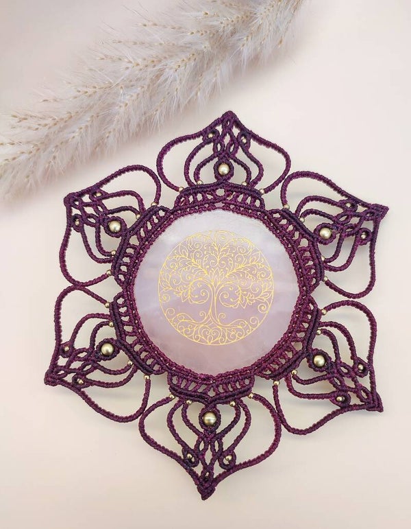 Rozenkwarts mandala