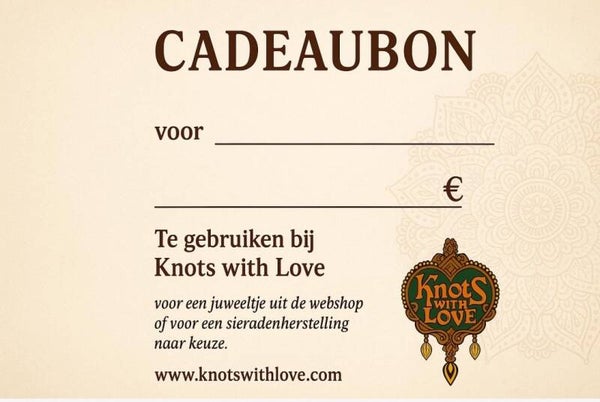 cadeaubon 100 EUR