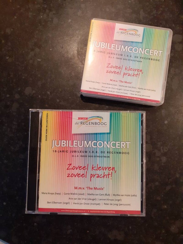 Jubileum cd "Zoveel kleuren, zoveel pracht !"