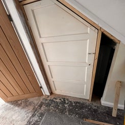 Recycle door  work in porogress 