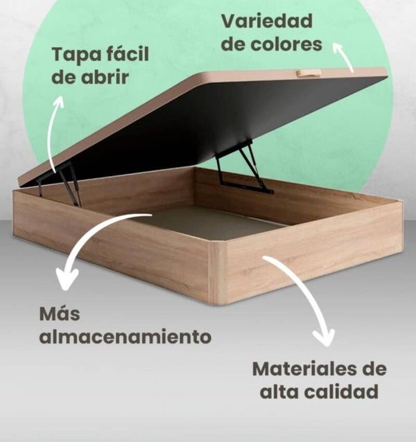 CANAPE GRAN CAPACIDAD 30CM