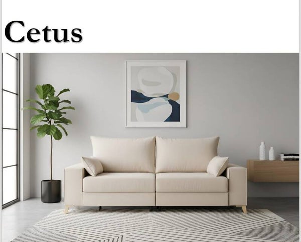 SOFA 3 PLAZAS MODELO CETUS