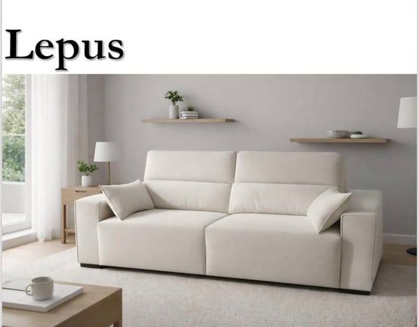 SOFA 3 PLAZAS MODELO LEPUS