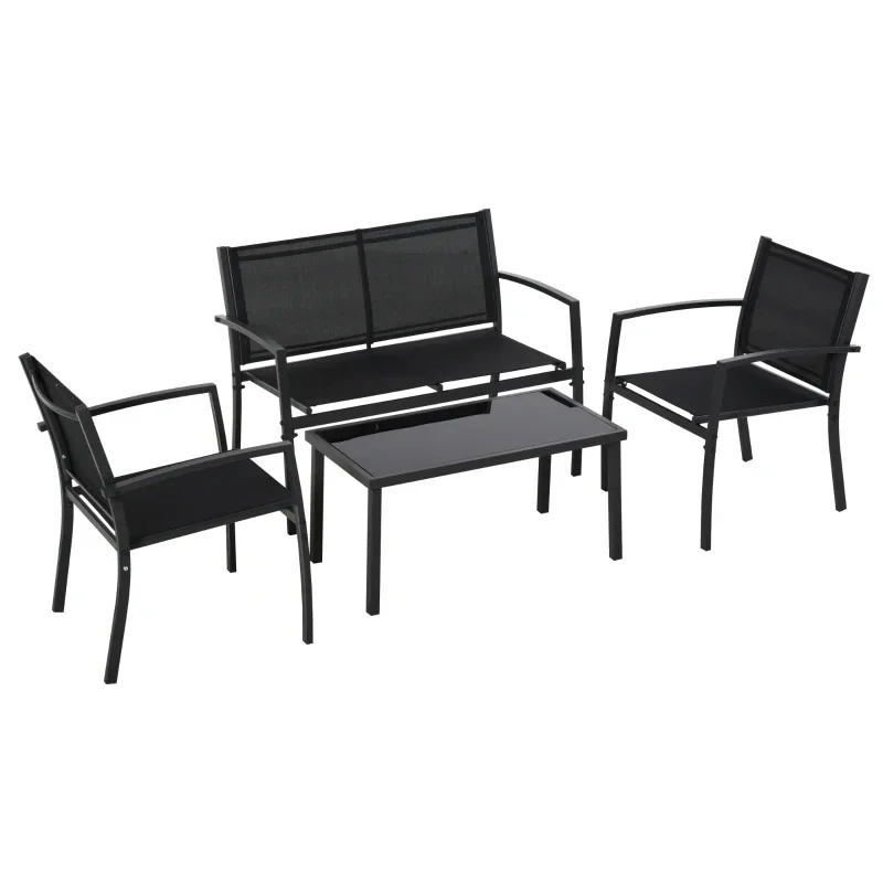 CONJUNTO SILLONES + MESA BAJA EXTERIOR