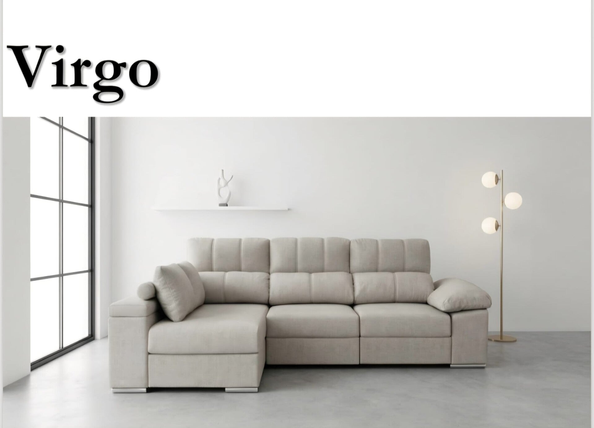 CHAISSE LONGUE VIRGO