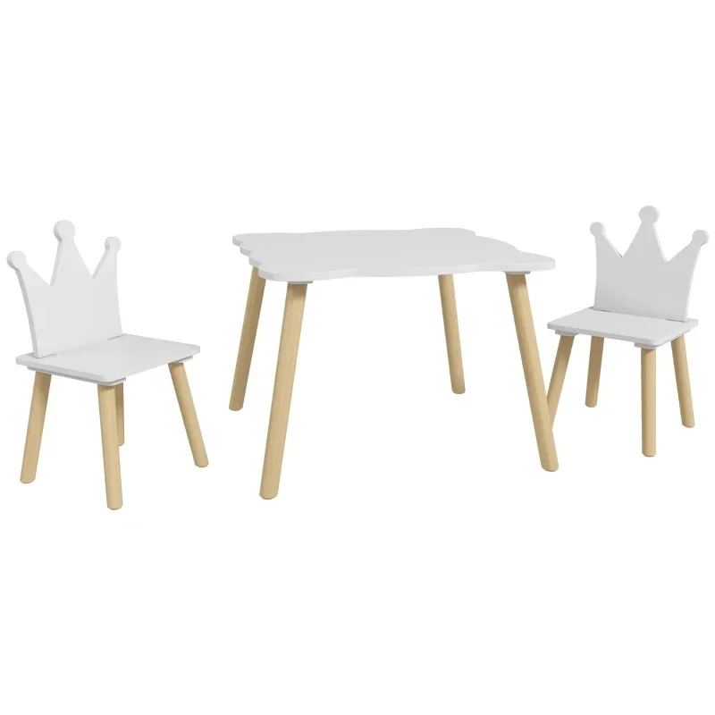 MESA Y SILLAS MODELO CORONA