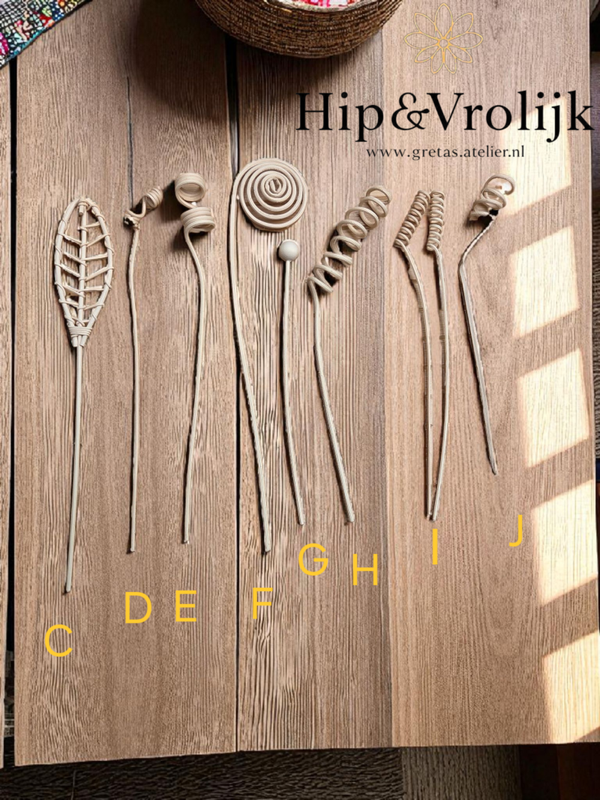 Creëer je eigen sier stokjes