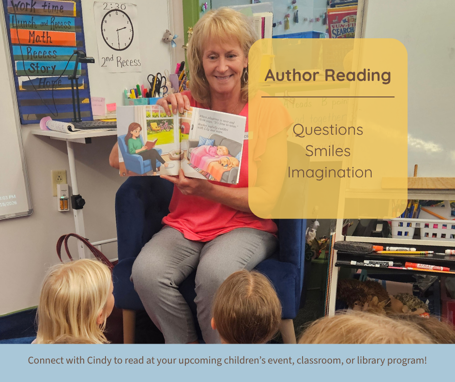 Cindy Metzger, Author, Reading In A Classroom