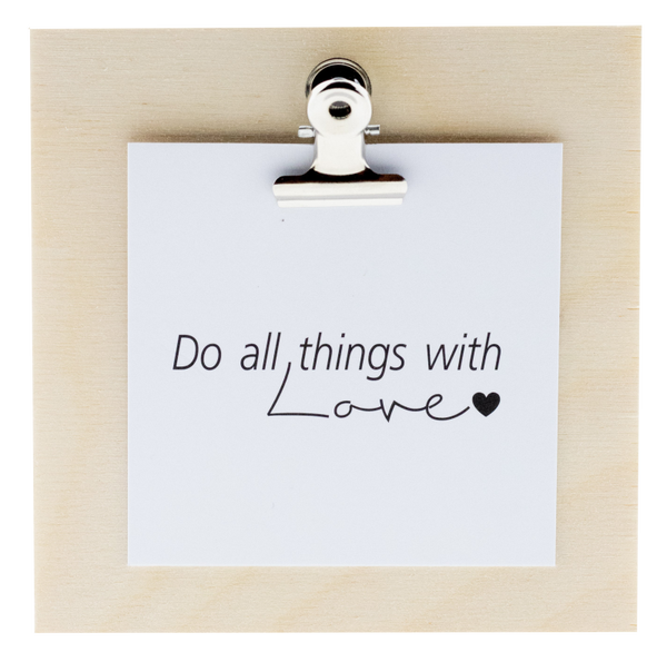 Mini clip 08 -  Do all things with love
