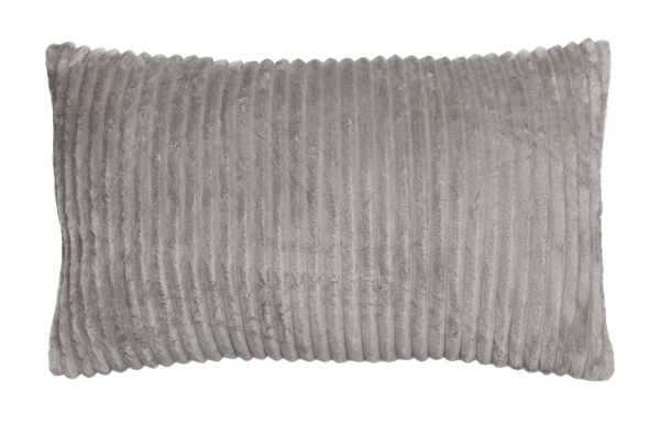 Kussen grof rib zand 57x36cm