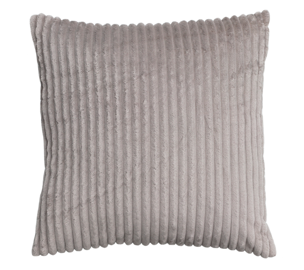 Kussen grof rib zand 48x48cm