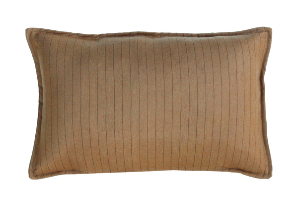 Kussen krijtstreep camel 40x60