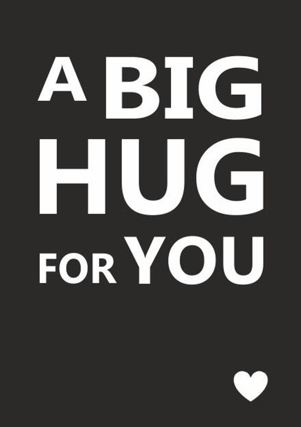 Link wenskaart 25 - Big hug