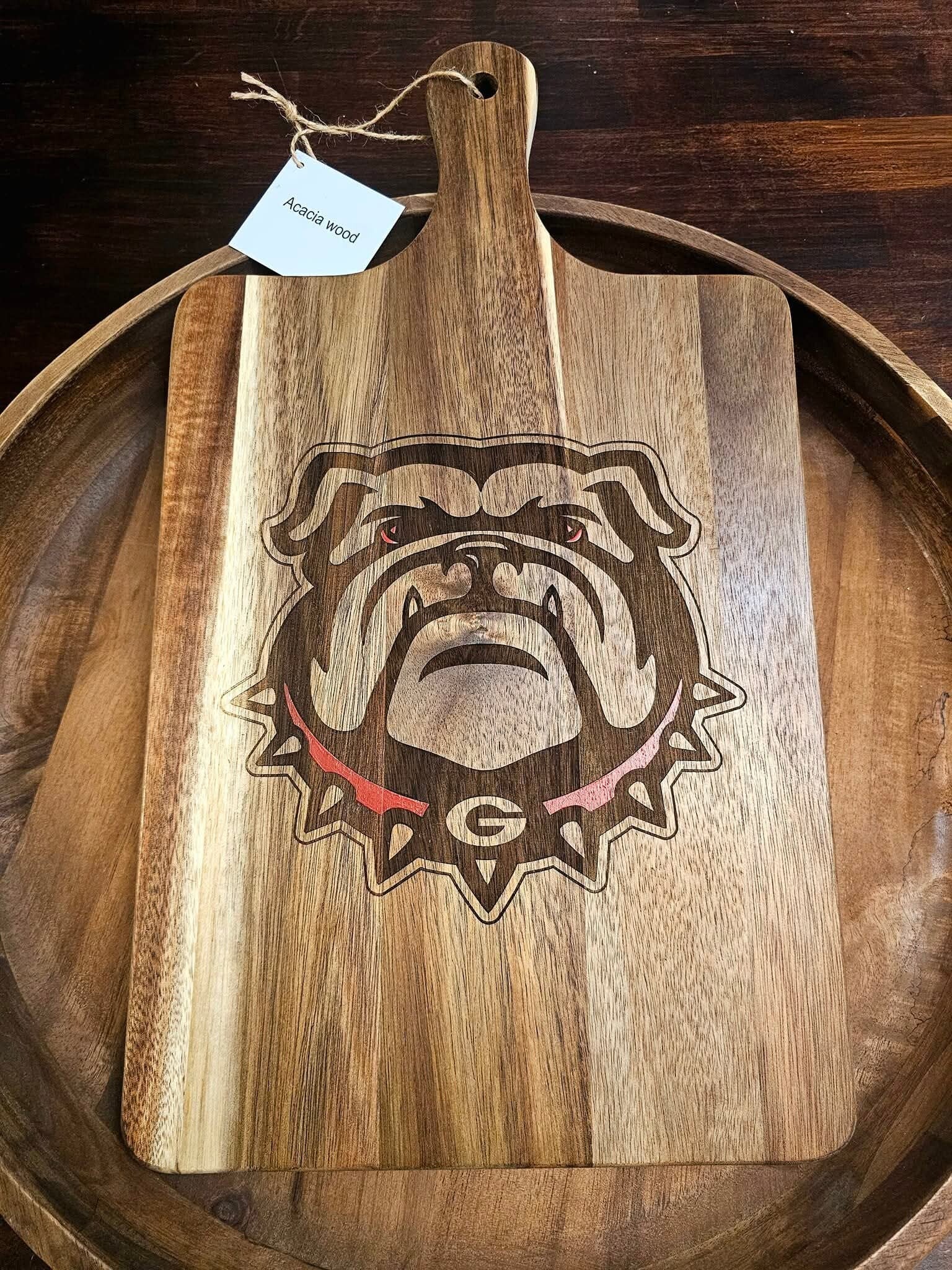 Georgia Bulldog Cutting Board