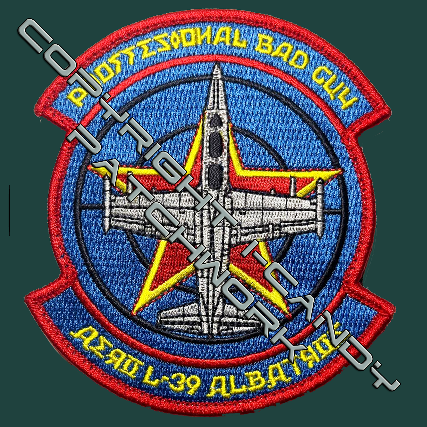 PATCH # 26005 PROFFESIONAL BAD GUY - AERO L-39 ALBATROSS