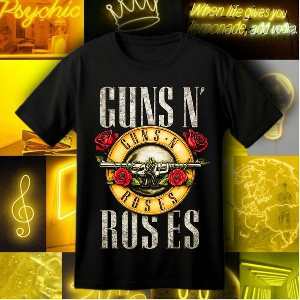 Guns N Roses Vintage Style Rock Band Concert Tee | Graphic T-Shirt for Fans