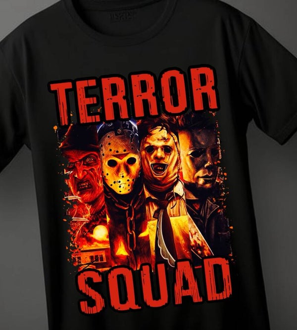 Terror Squad Horror Halloween Tshirt