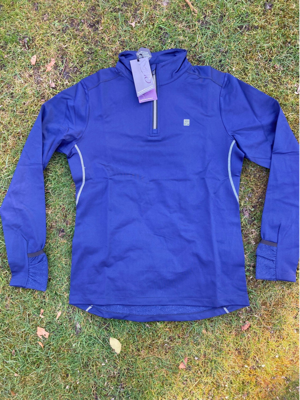 QHP Instant Heating Shirt Loua Navy